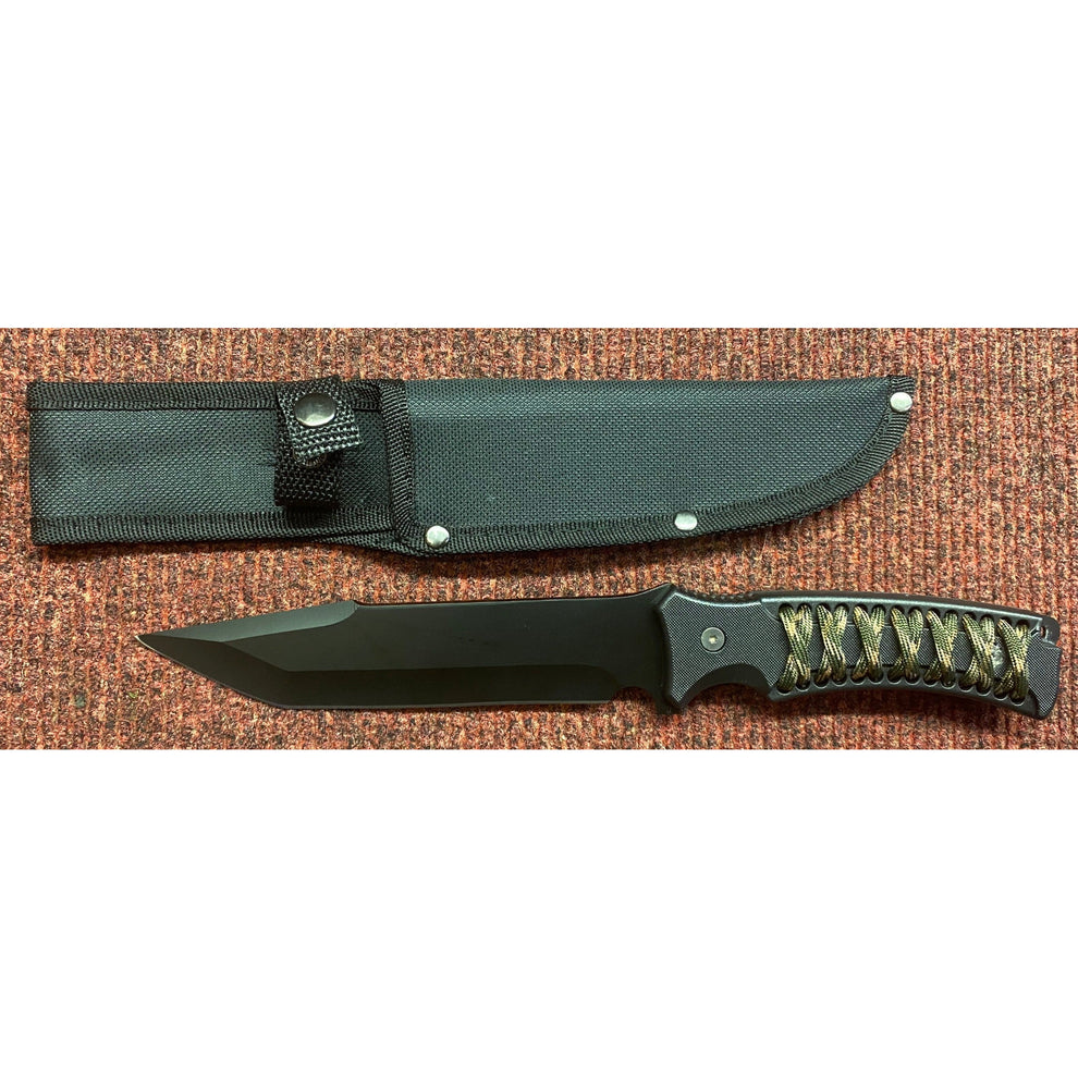 Camo Paracord Knife