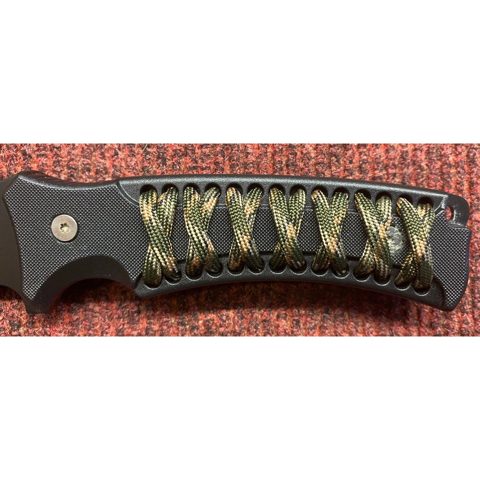 Camo Paracord Knife