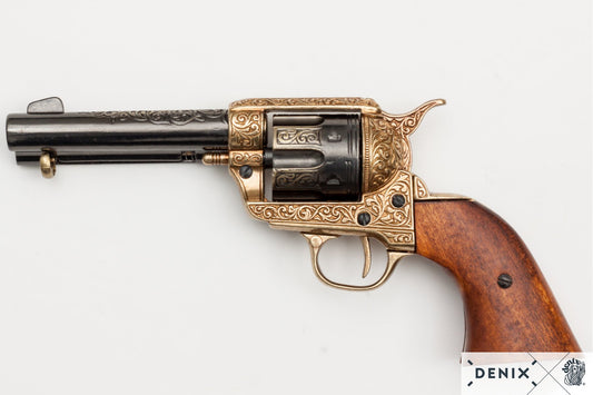 Engraved 1869 Colt Denix Revolver Gun