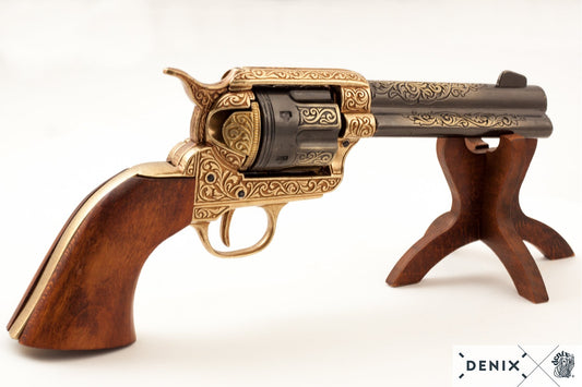 Engraved 1869 Colt Denix Revolver Gun
