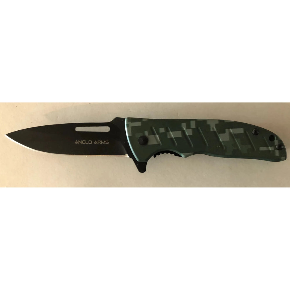 Digital Camo Lock Knife