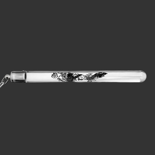 Perspex Clear Dragon Nunchucks