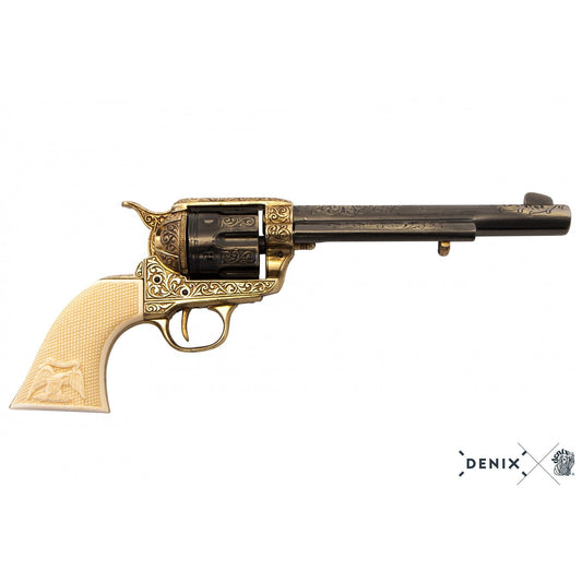 Colt Peacemaker Engraved 1869 Denix Revolver