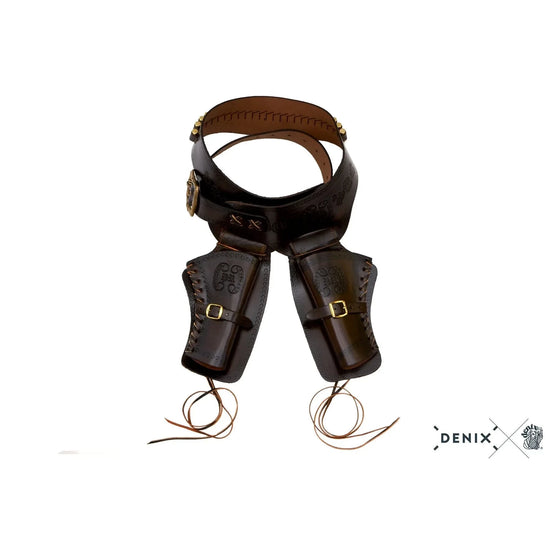 Double Leather Cartridge (Brown) Belt (AW1060)