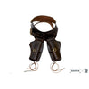 Double Leather Cartridge (Brown) Belt (AW1060)