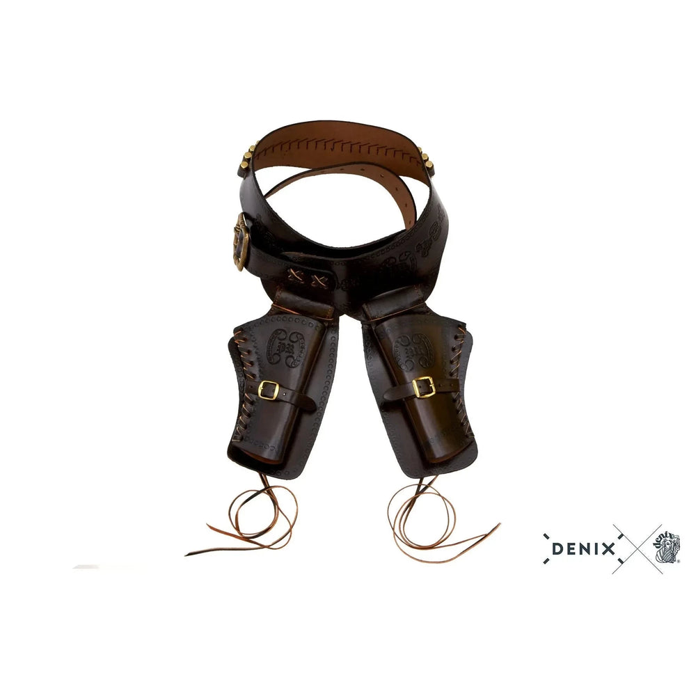 Double Leather Cartridge (Brown) Belt (AW1060)