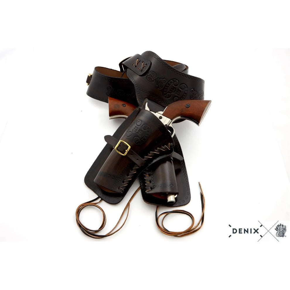 Double Leather Cartridge (Brown) Belt (AW1060)