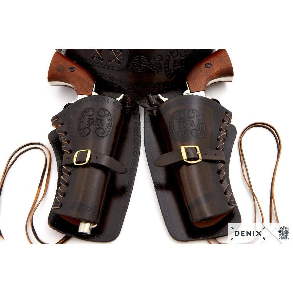 Double Leather Cartridge (Brown) Belt (AW1060)