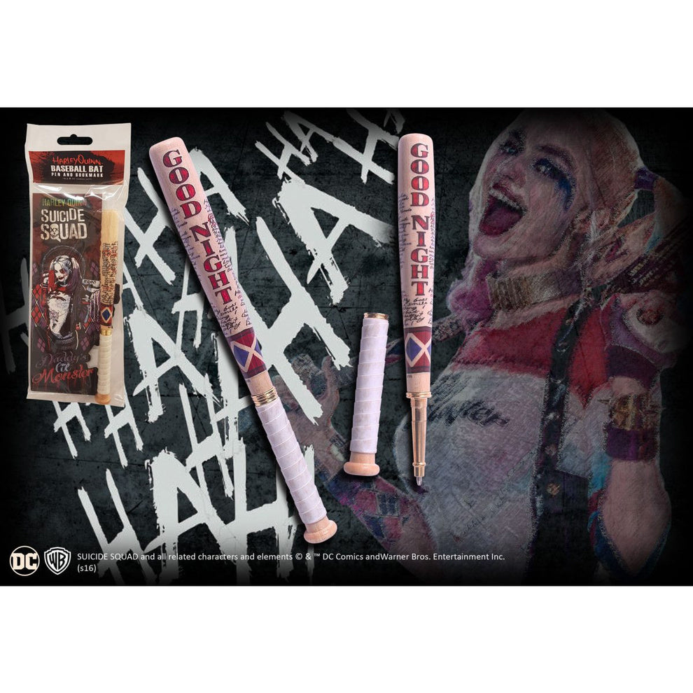 Harley Quinn Baseball Bat Pen & Book Mark