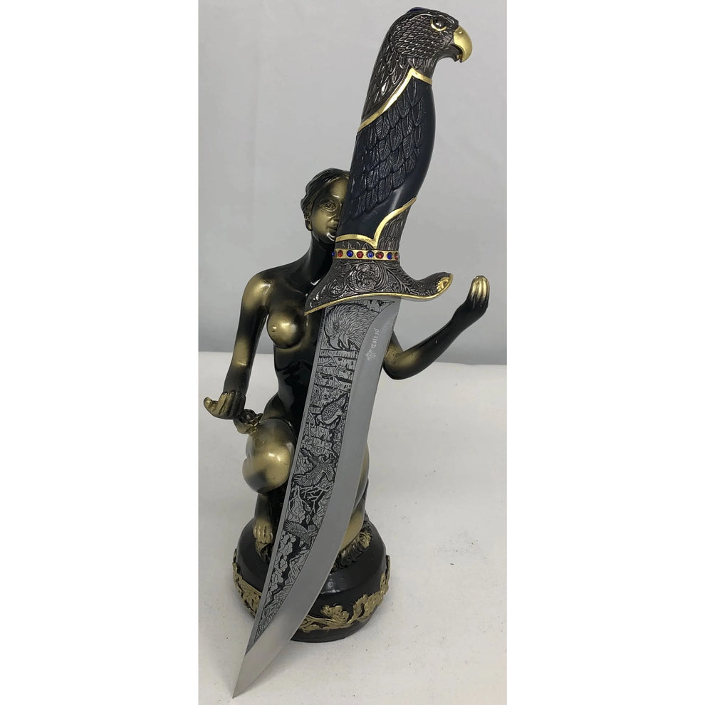 Holding The Eagle Dagger