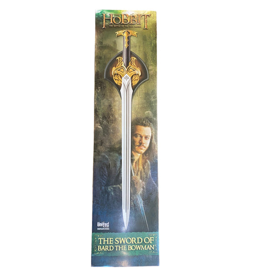 Sword of Bard the Bowman from 'The Hobbit' in packaging