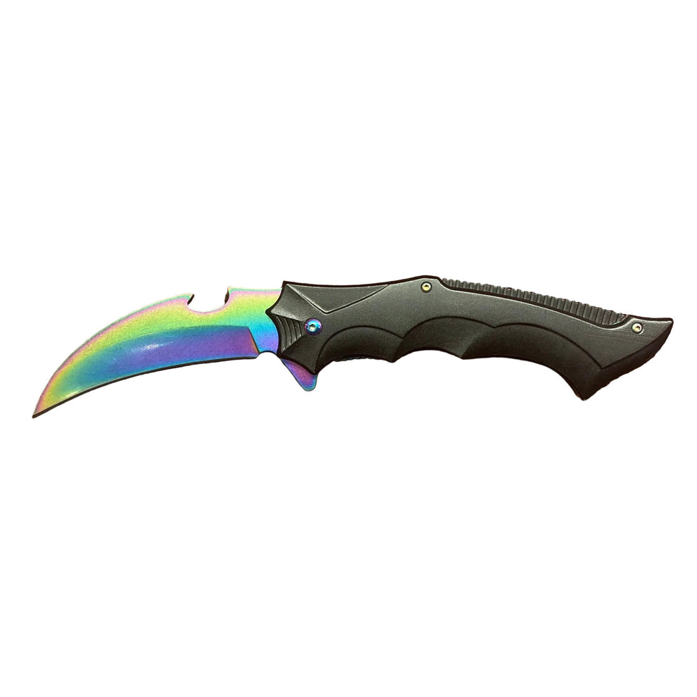 Alu Rainbow Lock Knife