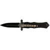 Crucifix Symbol Lock Knife