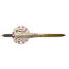 sword with a unique design on a white background