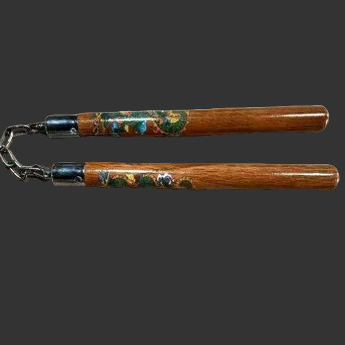 Natural Dragon Wood Nunchucks