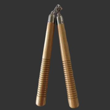 Natural Wood Nunchucks