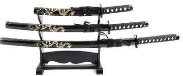 Gold Dragon | Straight | Samurai Sword Set
