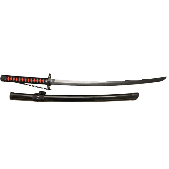One sword on a  white background