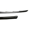 One black curved blade on a white background