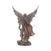 Gabriel with Staff Archangel Bronze Range