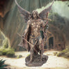 Gabriel with Staff Archangel Bronze Range