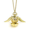 Golden Snitch Harry Potter Watch Necklace