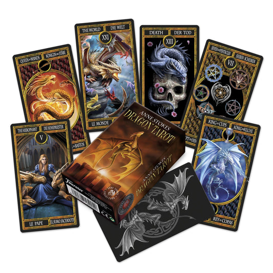 Dragon Tarot Cards - Anne Stokes (AW859)