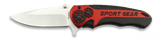 Sports Gear (Red) Lock Knife (AW301)