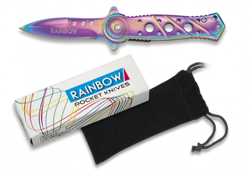 Rainbow Lock Knife (AW457)