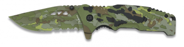 Army Green Lock Knife (AW458)