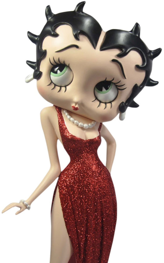 Betty Boop (Red Glitter) Evening Dress (AW980)