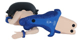 Betty Boop (Blue Glitter) Lying Down (AW429)