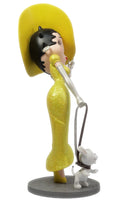 Betty Boop (Yellow Glitter) Walking Pudgy (AW297)