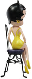 Betty Boop (Yellow Glitter) On Chair (AW748)
