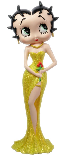 Betty Boop (Yellow Glitter) Flowers (AW288)