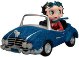 Betty Boop (Blue Glitter) Motor Car (AW350)