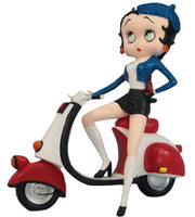 Betty Boop (Blue Glitter) Scooter (AW654)