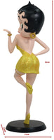 Betty Boop (Yellow Glitter) Blowing Kiss (AW298)