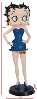 Betty Boop (Blue Glitter) Garter (AW295)