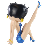 Betty Boop (Blue Glitter) Leg Up (AW492)