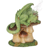 Green Dragon Incense Cone Holder - Anne Stokes (AW700)
