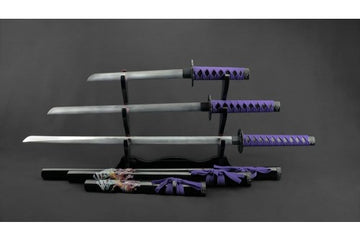 Purple Dragon Samurai Sword Set (AW1003)