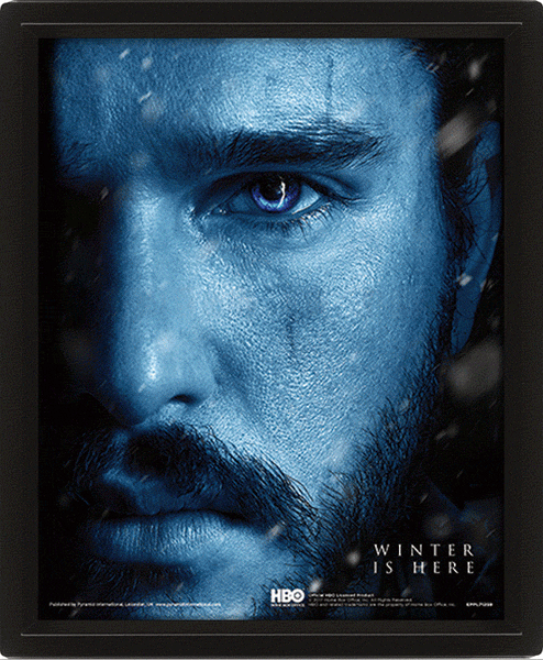 Jon Snow vs Knight King (GOT) 3D Picture (AW1211)