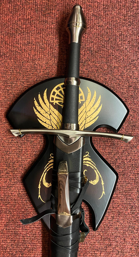 Ranger (Rings) Plaque & Sheath (Top Quality Range) Sword (AW668)