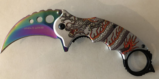 Rainbow Dragon Knife (AW452)