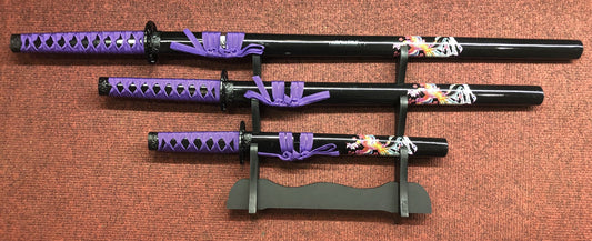 Purple Dragon Samurai Sword Set (AW1003)