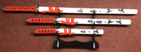 Red & Black Ninja Samurai Sword Set (AW542)
