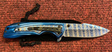 RainBlue Blue Lock Knife (AW353)