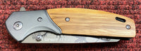 Deer Image Lock Knife (AW622)