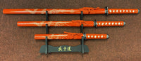 Dragon Red (Straight) Samurai Set (AW737)